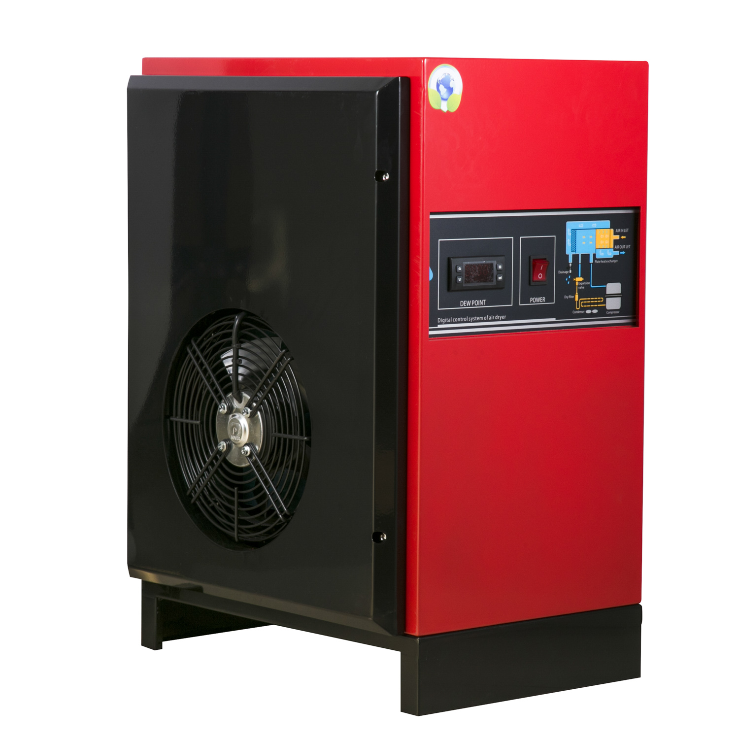 Red refrigerated air dryer